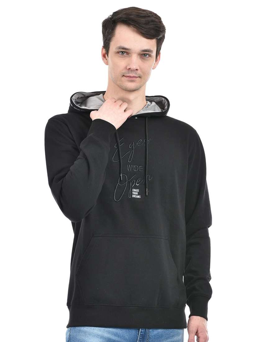 Buy Lawman pg3 Typography Embroidered Hooded Pullover Sweatshirt Sweatshirts for Men 27266198 Myntra
