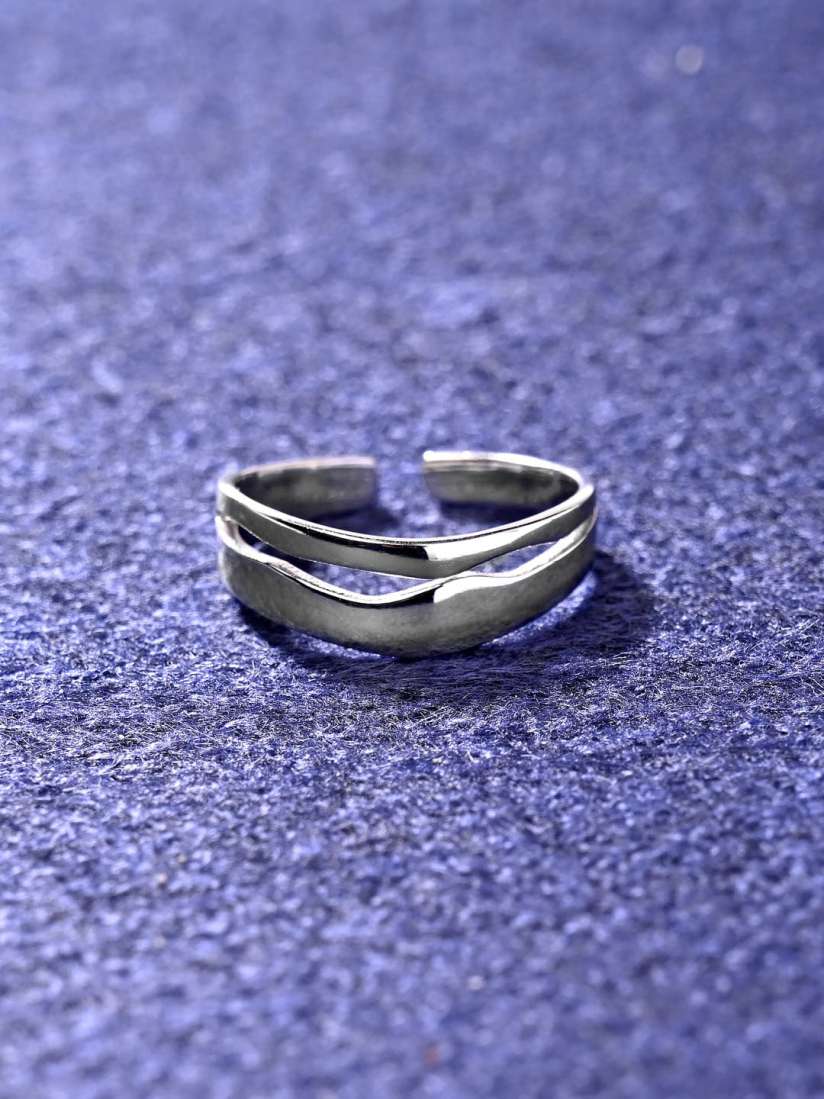 Sterling silver long finger rings clearance
