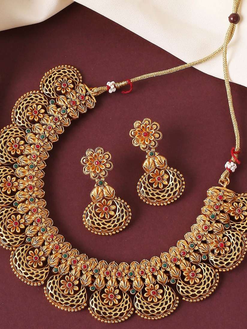 Myntra temple jewellery new arrivals