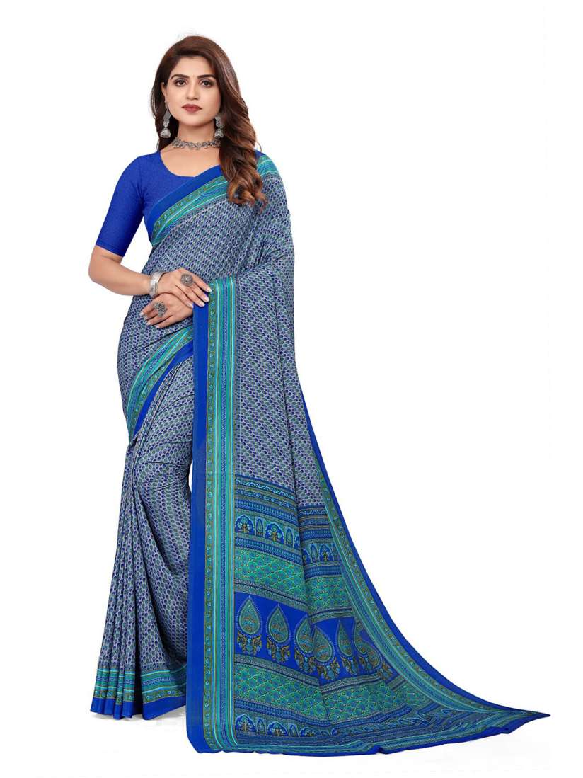 Myntra crepe sarees hot sale