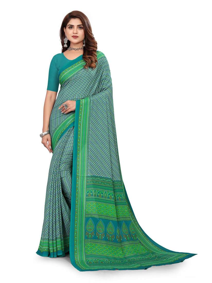 Buy VIMLA Floral Printed Pure Crepe Saree Sarees for Women 27287876 Myntra