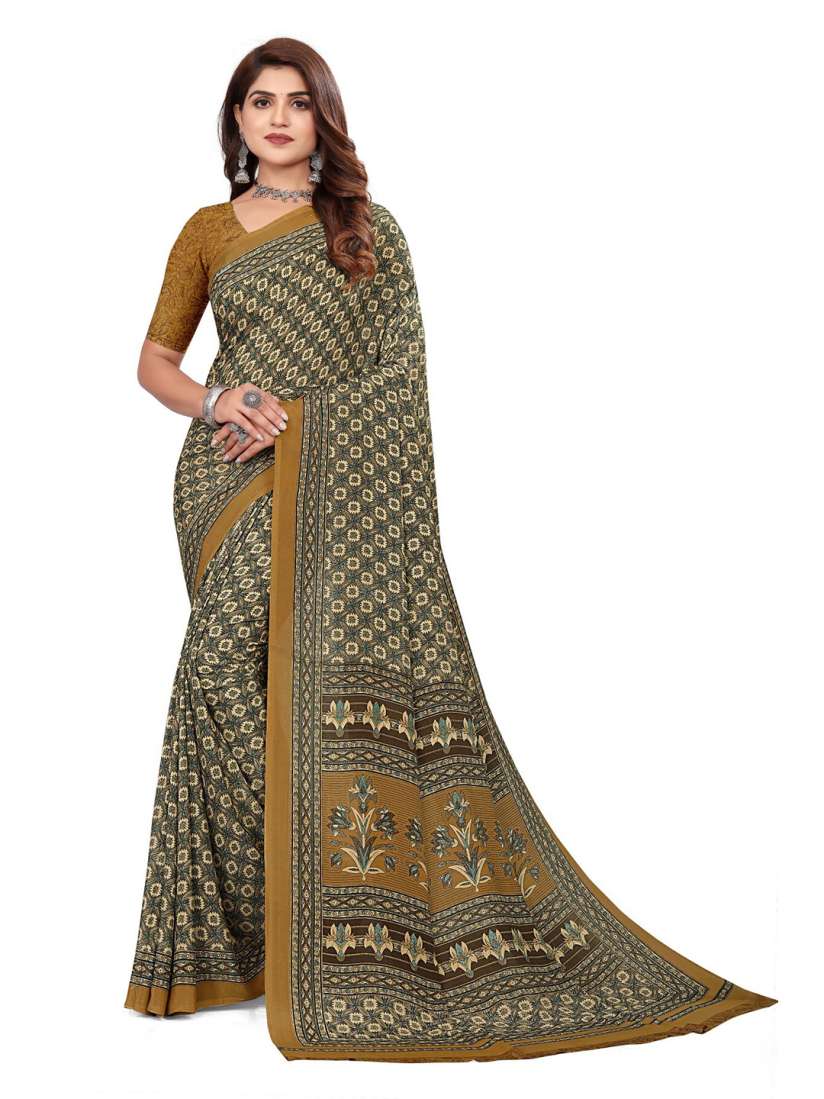 Myntra crepe sarees top