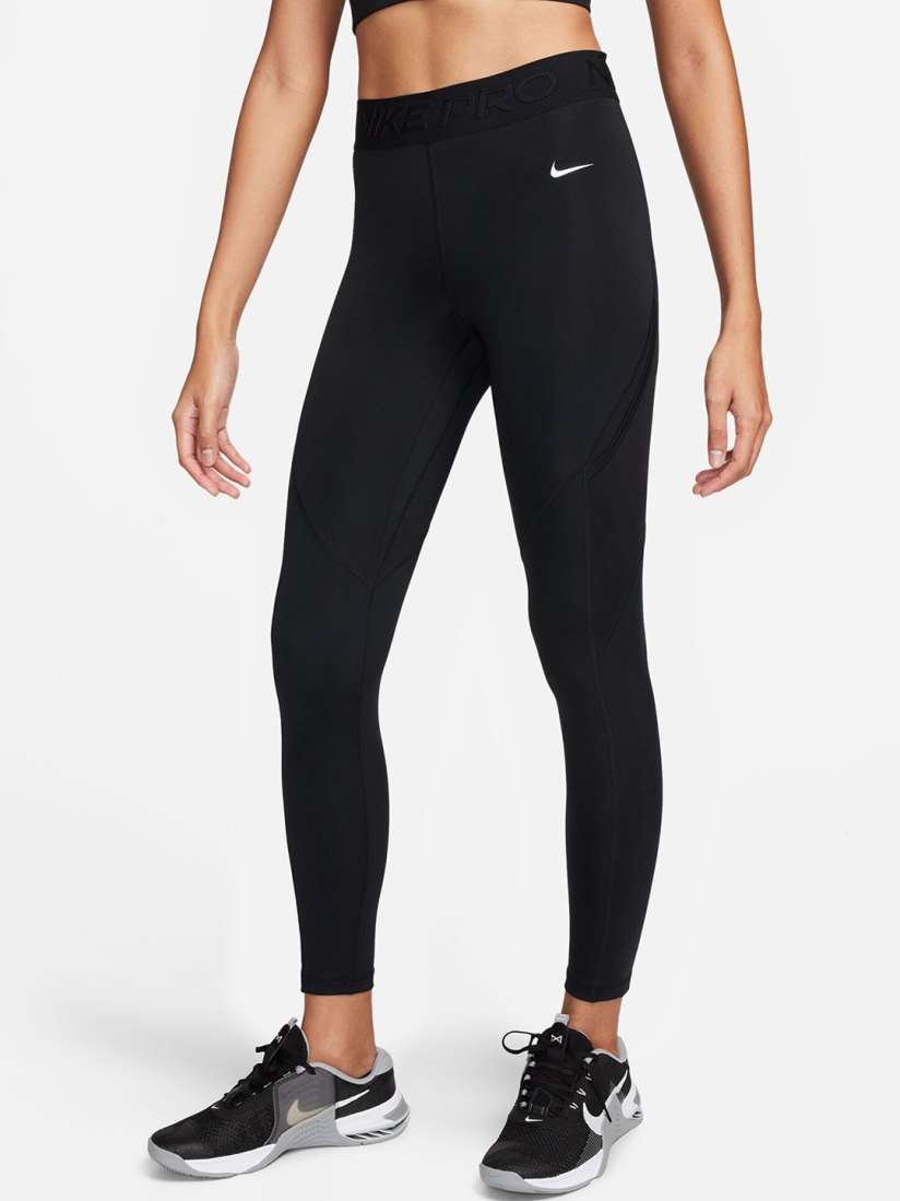 Buy Nike Pro Women Mid Rise 7 8 Ankle Length Tights With Pockets Tights for Women 27289726 Myntra