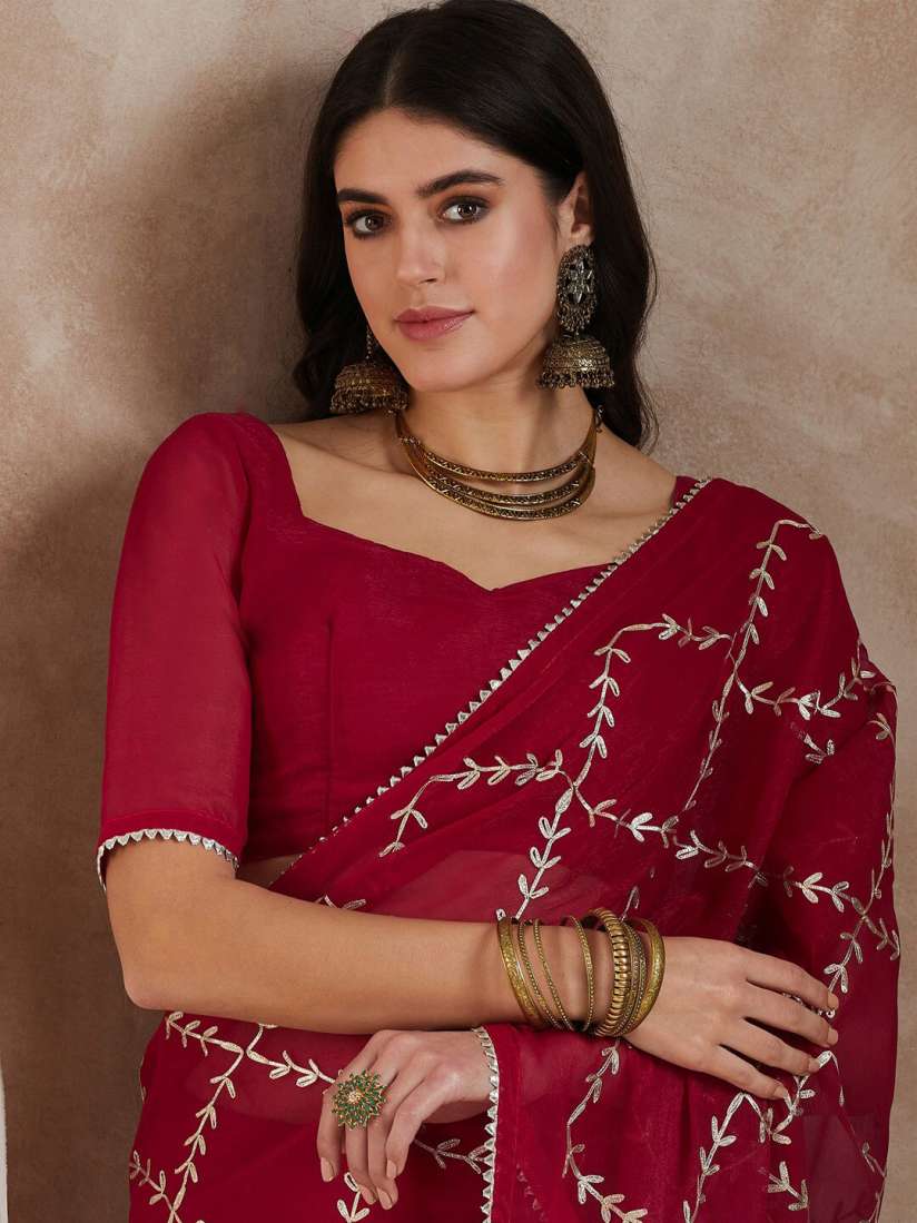 Jabong party wear sarees shop