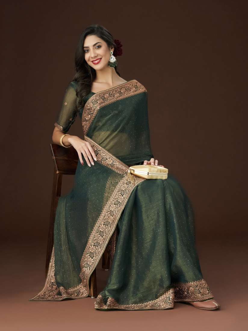Buy kasee Zari Embroidered Saree Sarees for Women 27290058 Myntra
