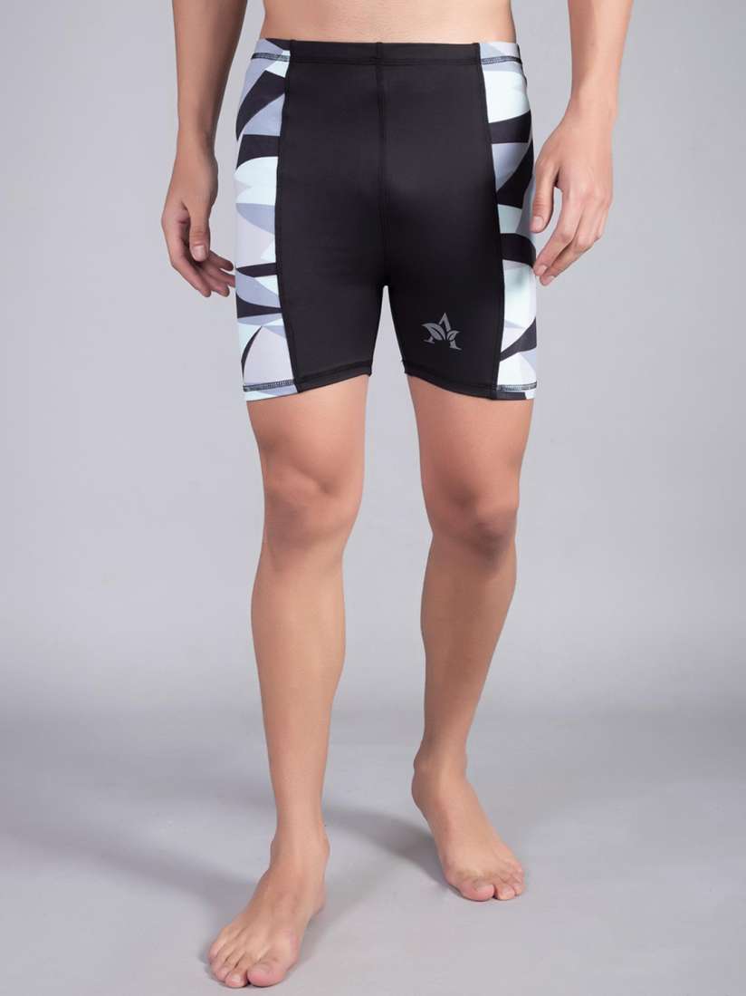 Buy Apraa Parma Men Printed Skinny Fit Dri FIT Swim Shorts Swim Bottoms for Men 27290320 Myntra