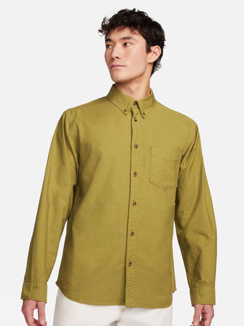 Buy Nike Life Long Sleeves Oxford Button Down Collar Pure Cotton Shirt Shirts for Men 27293004 Myntra