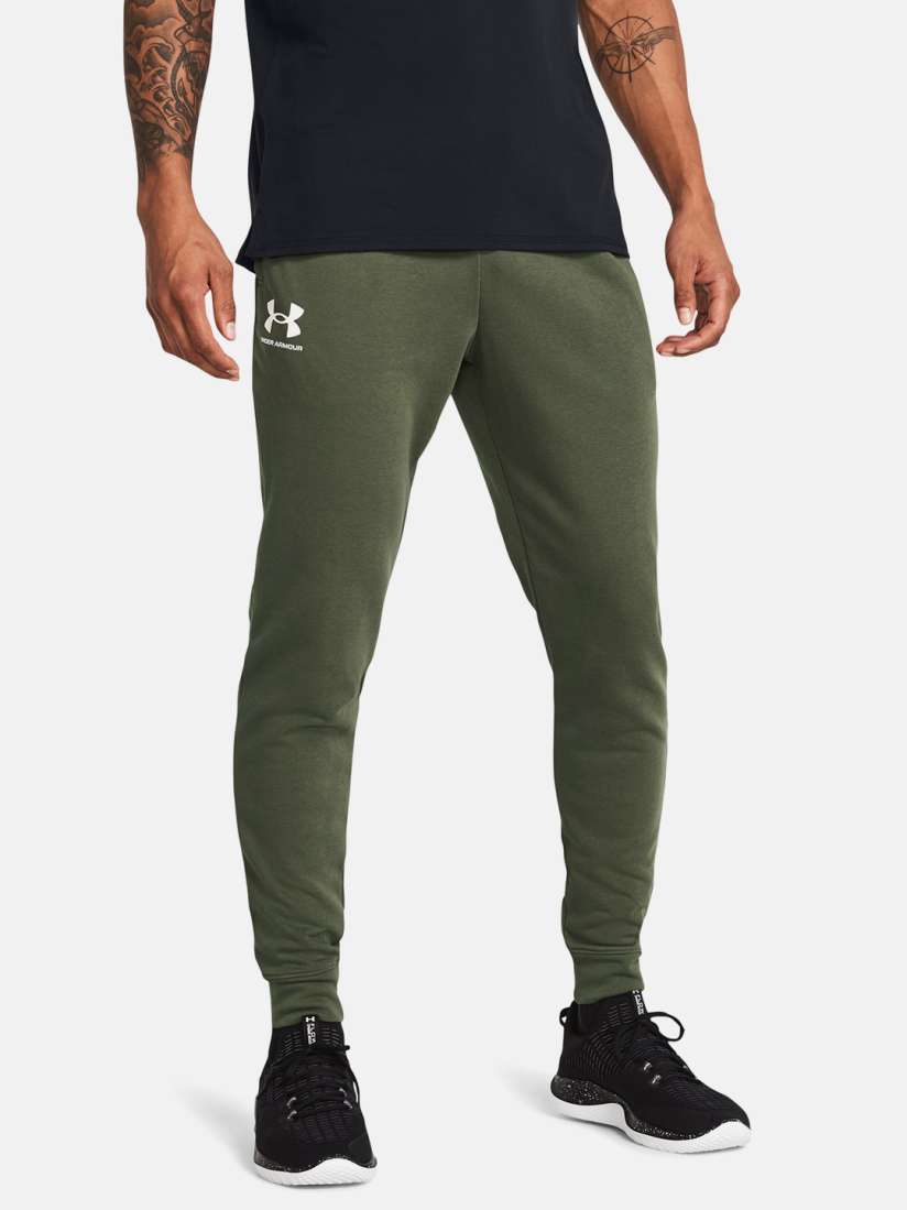 Buy UNDER ARMOUR Rival Terry Slim Fit Training Joggers Track Pants for Men 27293152 Myntra