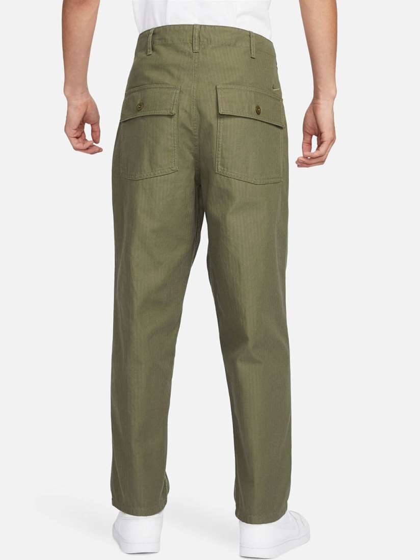 Buy Nike Life Men Pure Cotton Loose Fit Fatigue Trousers Trousers for Men 27293336 Myntra