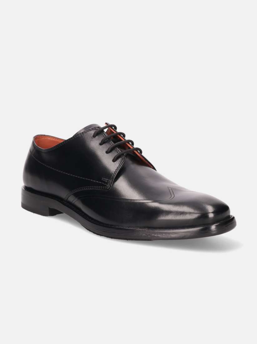 Bugatti black formal shoes discount