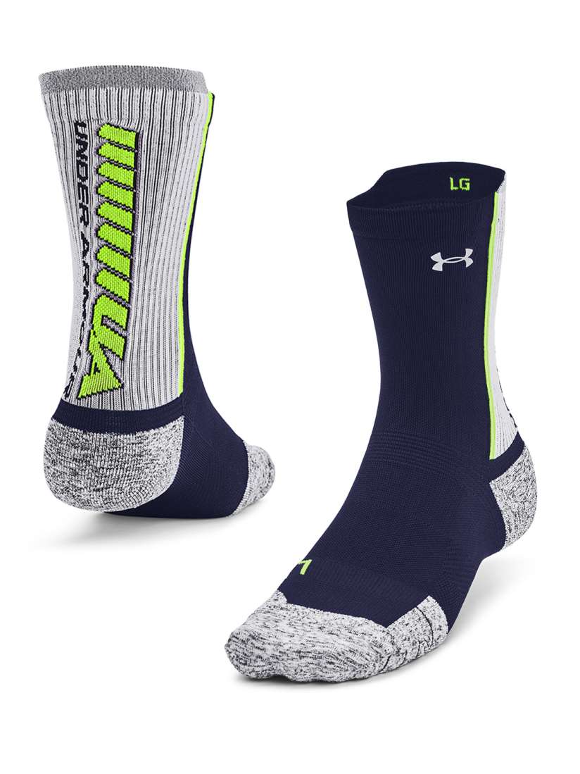 Buy UNDER ARMOUR Unisex ArmourDry Run Cushion Mid Crew Calf Length Socks Socks for Unisex 27300360 Myntra