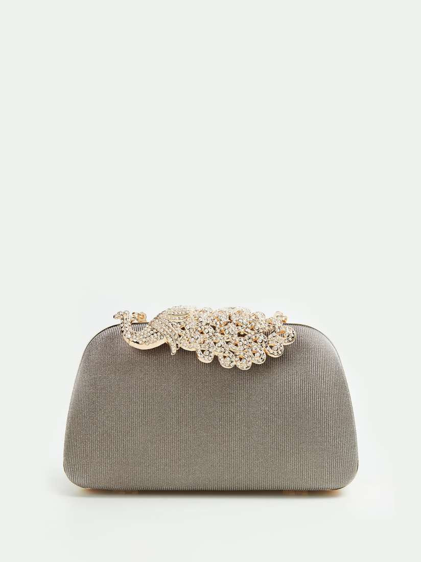 Buy CODE by Lifestyle Embellished Box Clutch Clutches for Women 27302182 Myntra