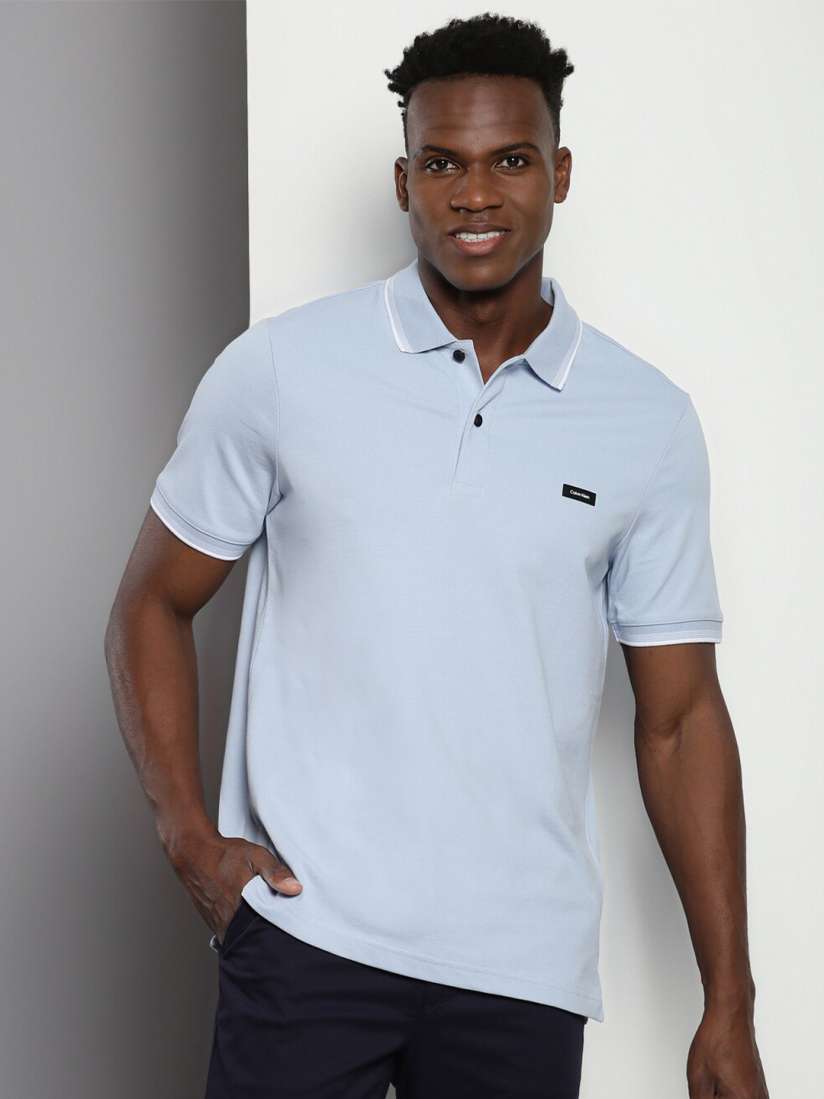 Buy Calvin Klein Jeans Polo Collar Casual T shirt Tshirts for Men 27302710 Myntra