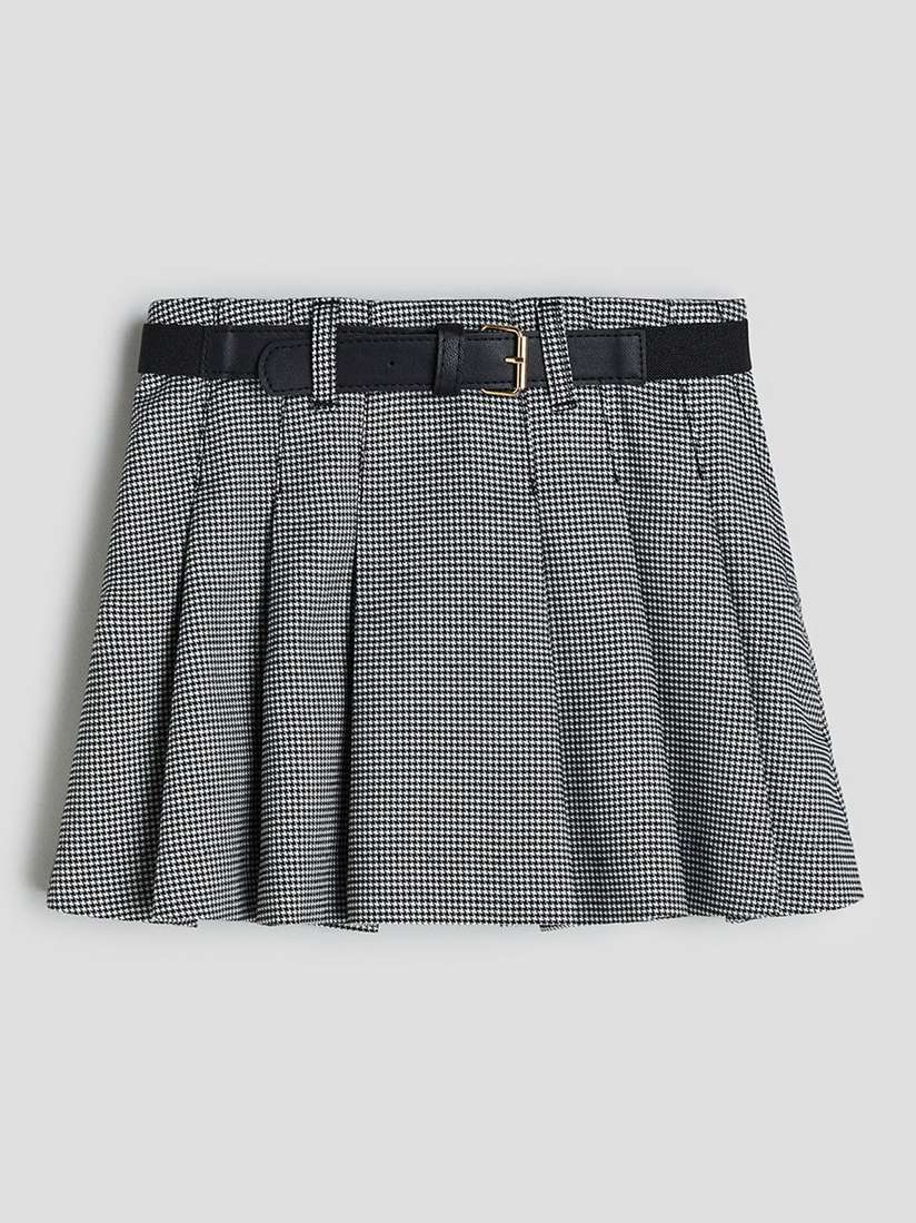 Buy H&M Girls Pleated Mini Skirt Skirts for Girls 27305266 Myntra