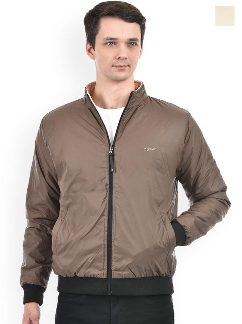 Buy Integriti Stand Collar Reversible Bomber Jacket Jackets for Men 27308038 Myntra