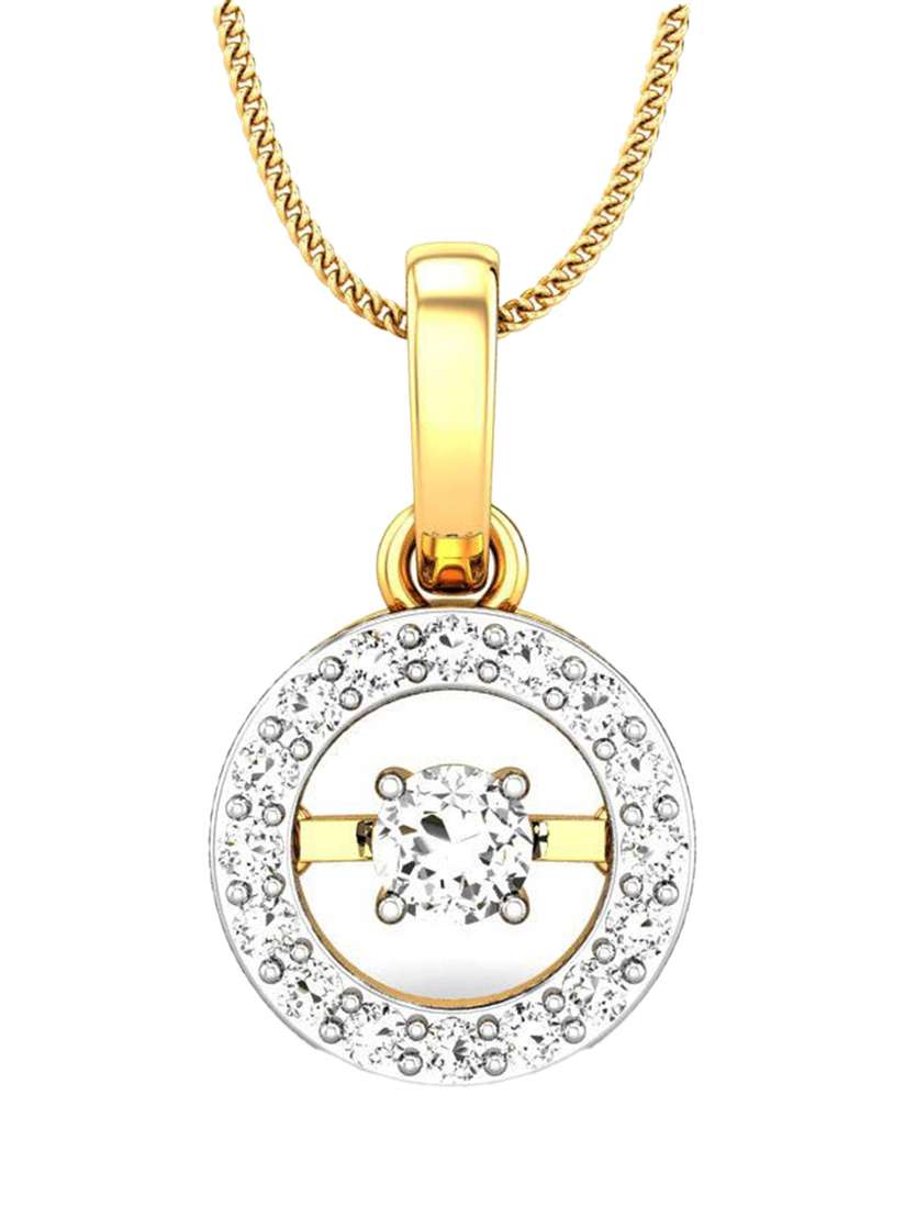 Candere Dancing Diamond Pendant Kalyan Jewellers Candere Diamond