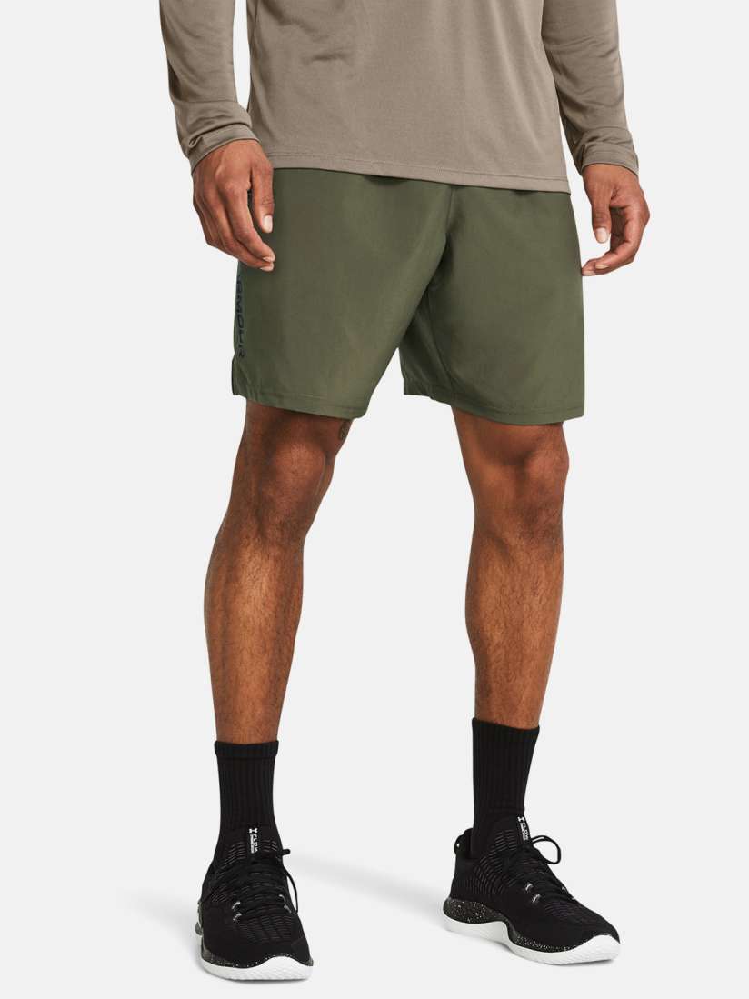 Buy UNDER ARMOUR Men Loose Fit Woven Wordmark Training Shorts Shorts for Men 27322716 Myntra