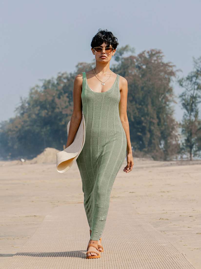 Buy RAREISM Round Neck Maxi Dress Dresses for Women 27327272 Myntra
