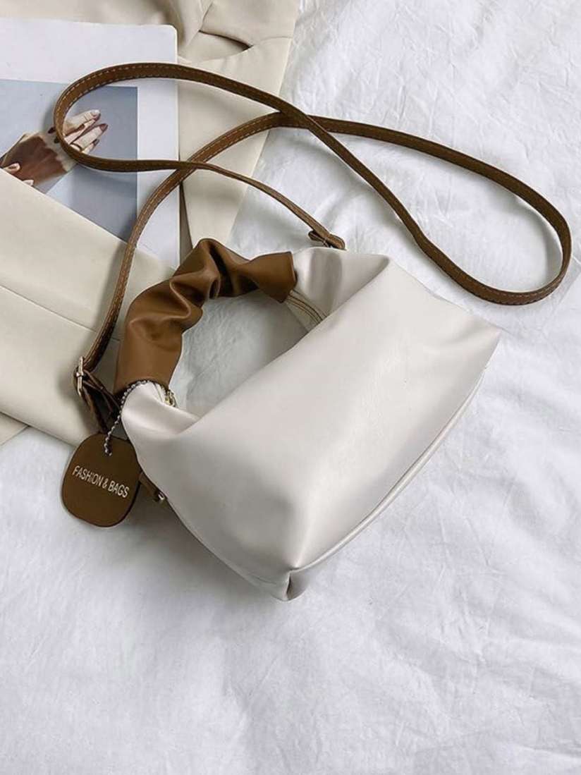 Buy SYGA Leather Bucket Shoulder Bag with Tasselled Handbags for Women 27328186 Myntra
