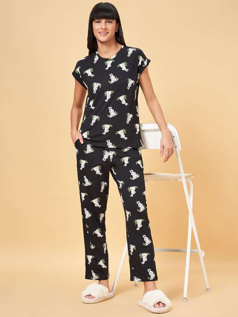 Buy Dreamz by Pantaloons Women Printed Night suit Night suits for Women 27329044 Myntra