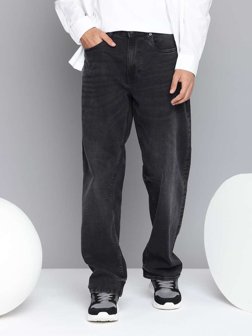 Buy Aeropostale Men Baggy Fit Light Fade Stretchable Jeans Jeans for Men 27345610 Myntra