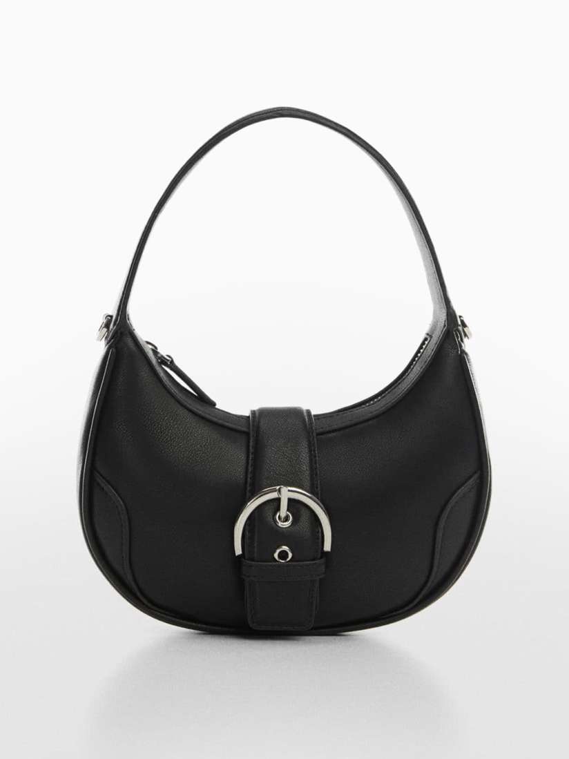Mango buckle baguette bag 2025