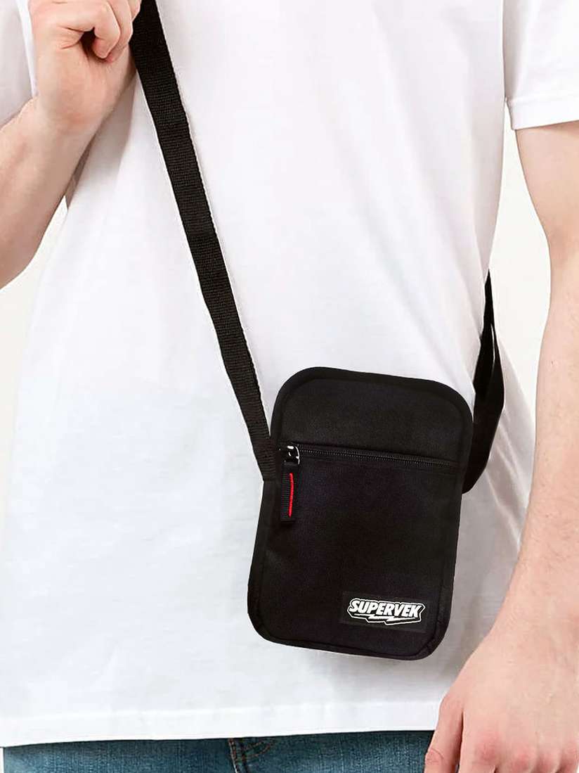 Buy SUPERVEK Unisex Travel Cross Body Sling Bag Handbags for Men