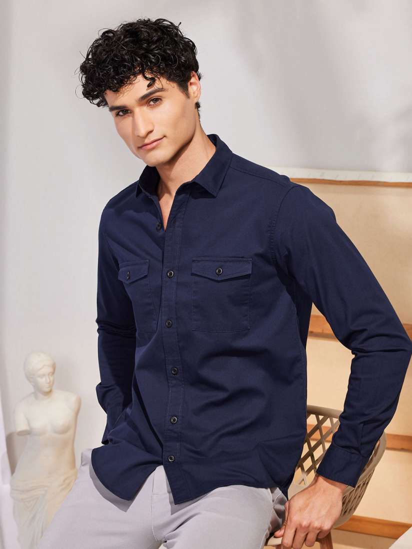 Buy Red Flame Men Opaque Casual Shirt Shirts for Men 27357946 Myntra