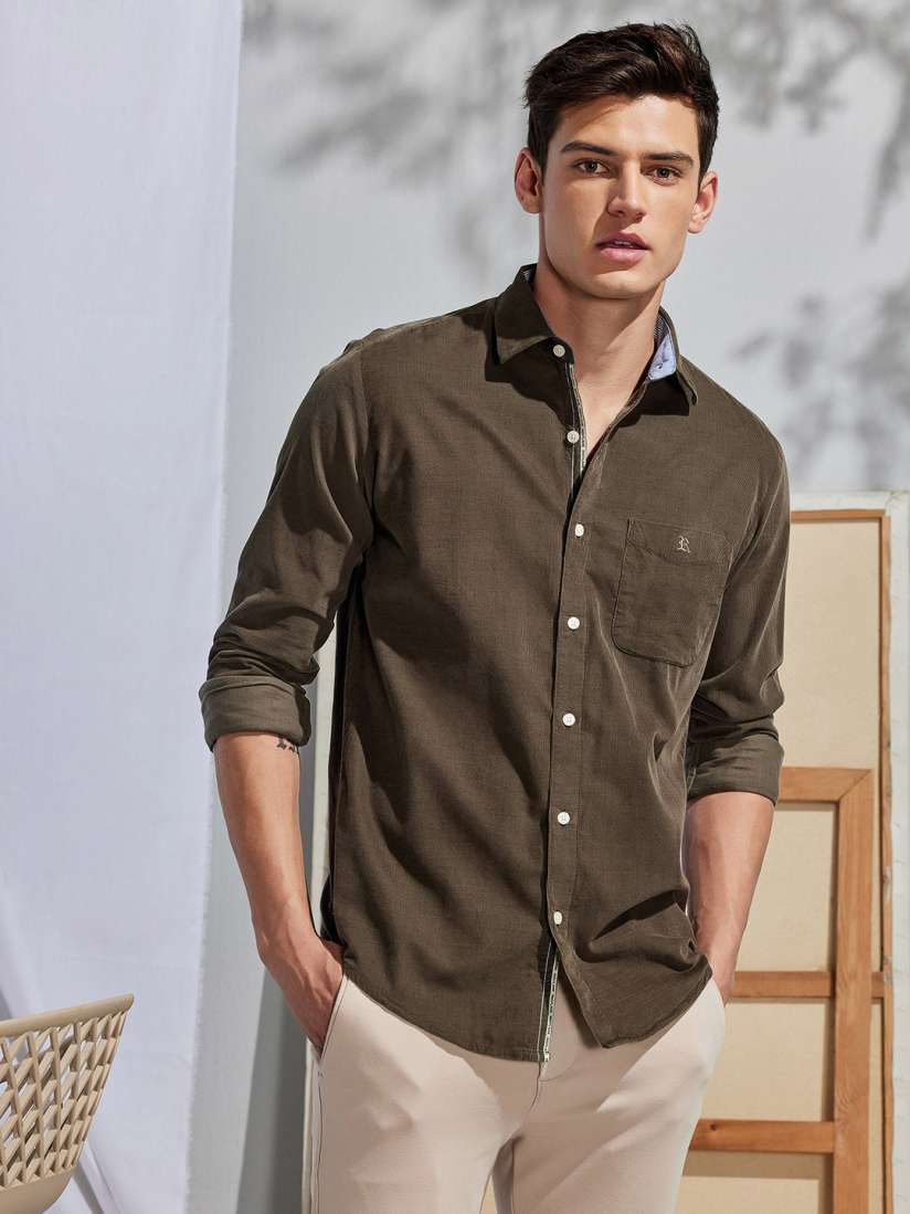 Buy Red Flame Men Opaque Formal Shirt Shirts for Men 27358554 Myntra