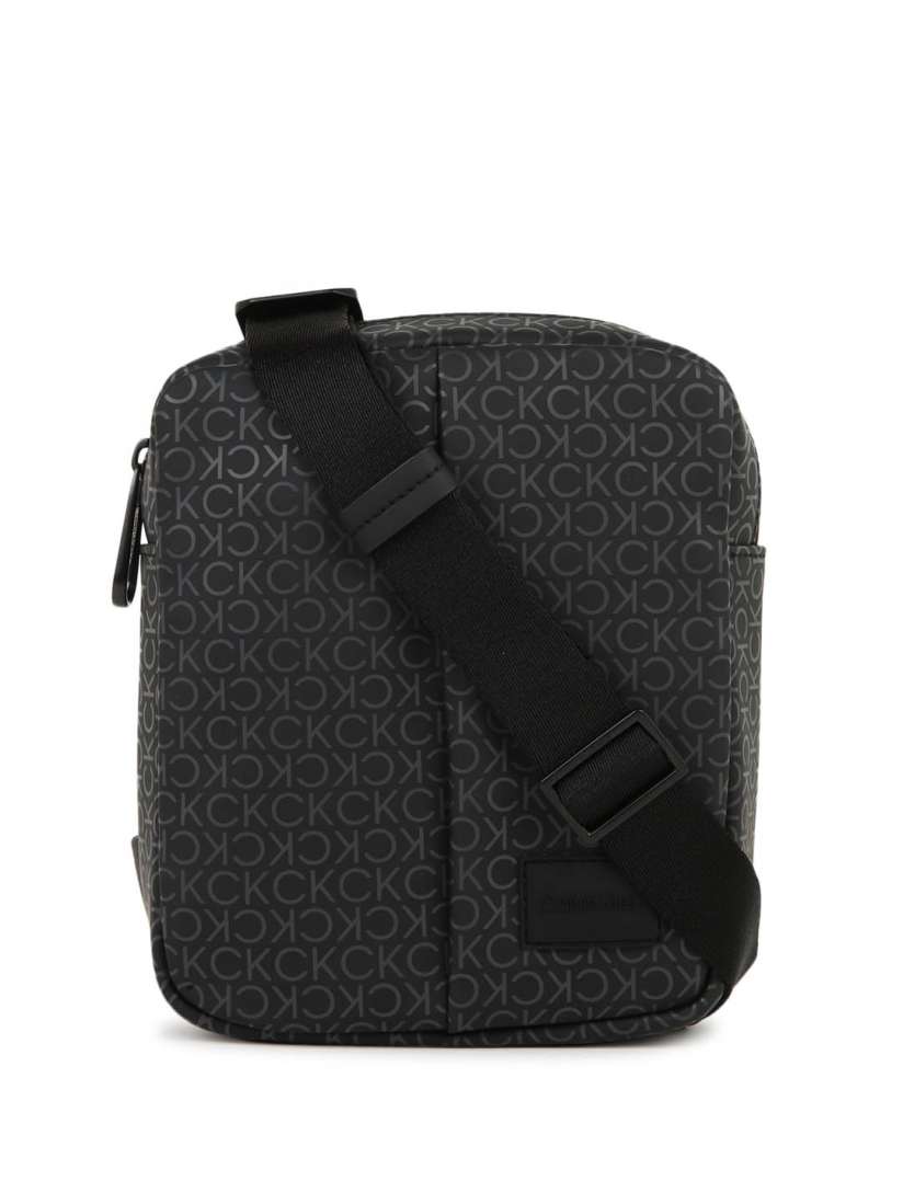 Buy Calvin Klein Brand Logo Printed Structured Sling Bag Handbags for Men 27362242 Myntra