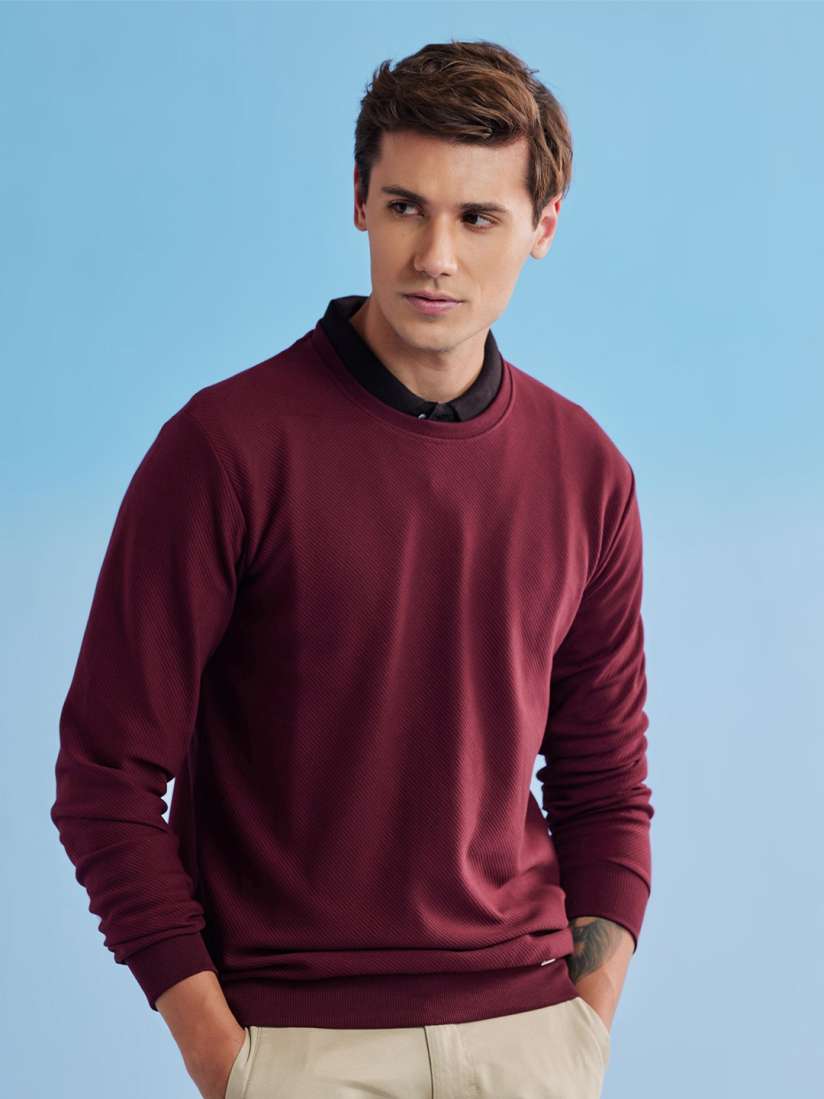 Buy Red Flame Men Sweatshirt Sweatshirts for Men 27364054 Myntra