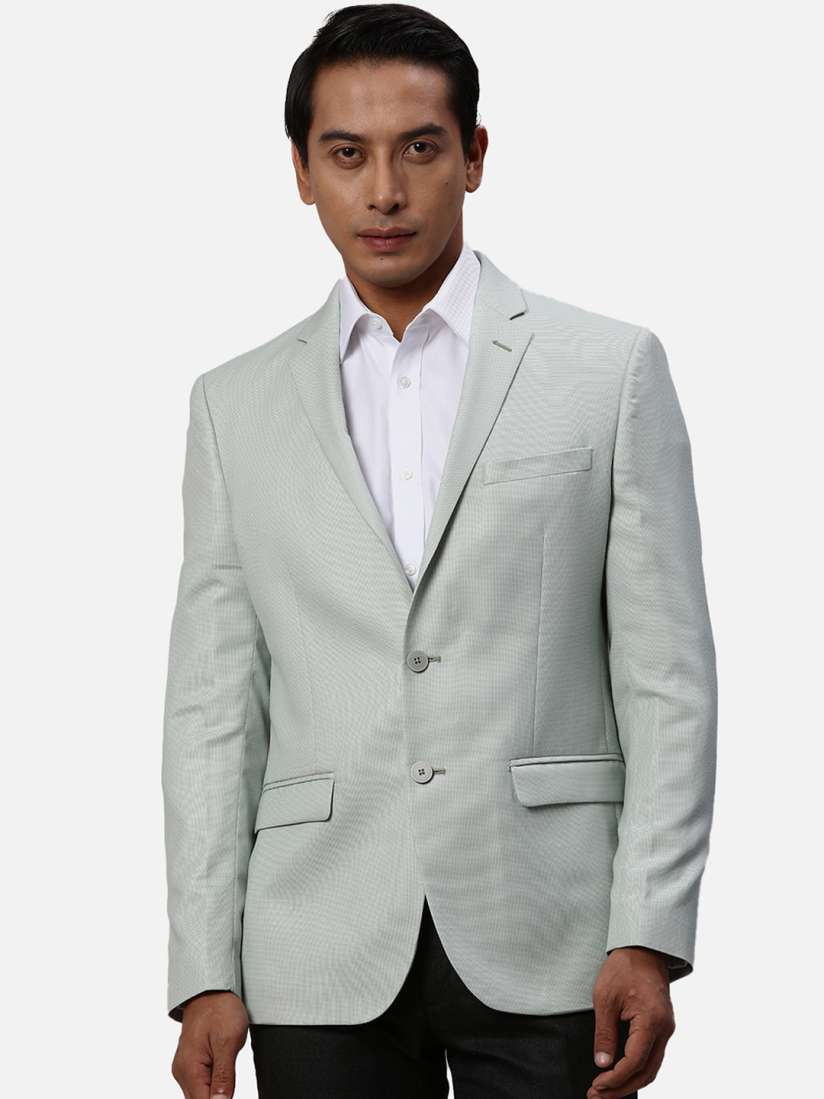 Buy Park Avenue Slim Fit Single Breasted Formal Blazer Blazers for Men 27367270 Myntra
