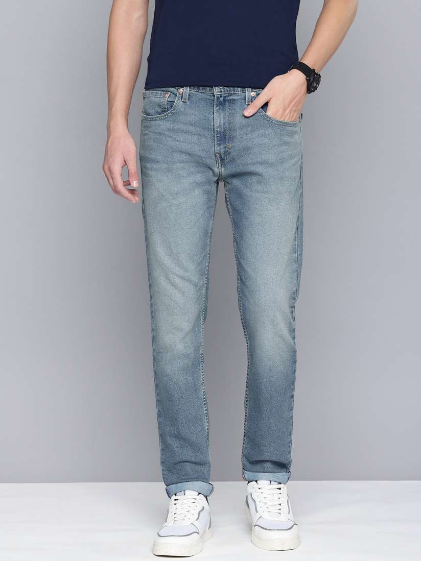 Buy Levis Men 512 Slim Tapered Fit Heavy Fade Stretchable Jeans Jeans for Men 27367940 Myntra