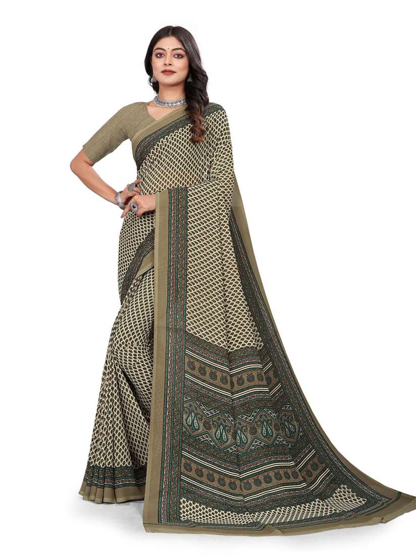 Buy VIMLA Ethnic Floral Printed Saree Sarees for Women 27373050 Myntra