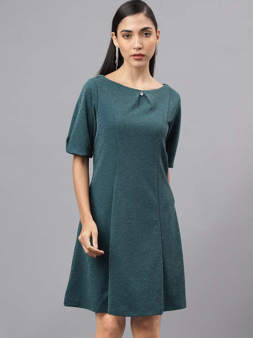 Buy Latin Quarters Boat Neck A Line Dress Dresses for Women 27377408 Myntra