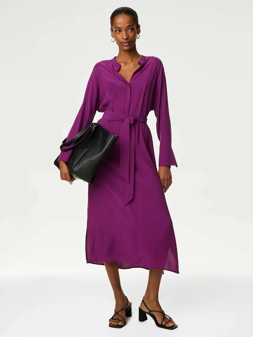 Marks and spencer silk dress store