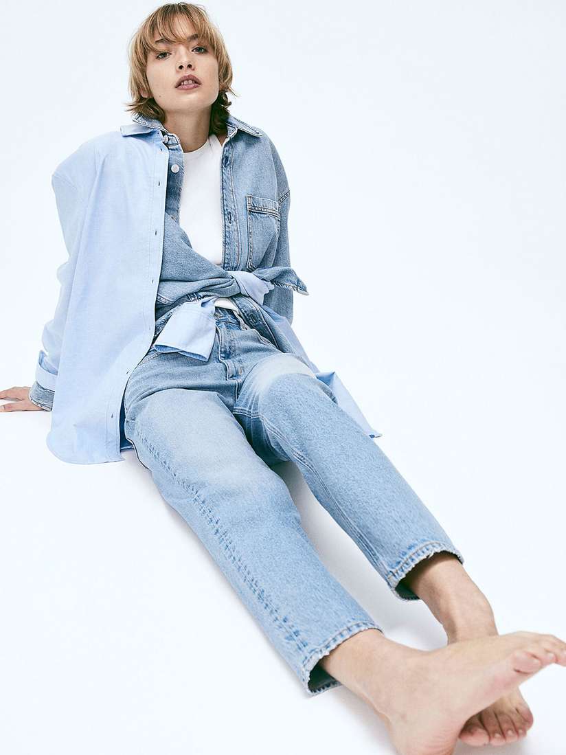 Womens Jeans Slim Mom Jeans H&m Buy H&M Women Slim Mom High