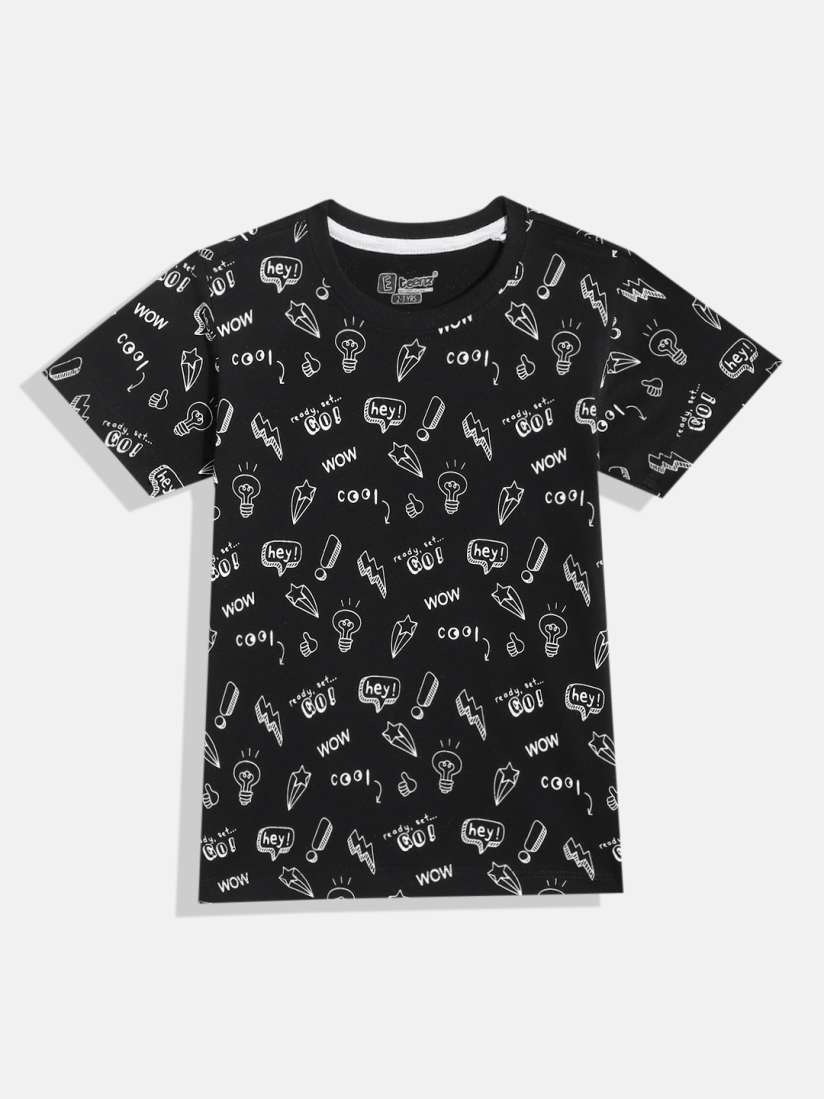 Buy Eteenz Boys Printed Premium Cotton T shirt Tshirts for Boys 27386996 Myntra