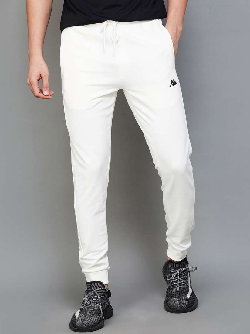 Buy Kappa Men Cotton Mid Rise Gym Joggers Track Pants for Men 27387838 Myntra