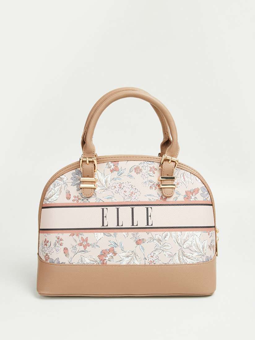 Buy ELLE Floral Printed Structured Handheld Bag Handbags for Women 27388536 Myntra