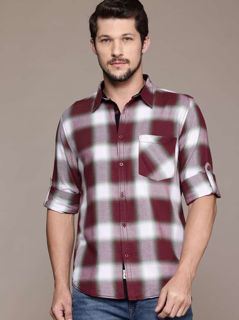 Myntra roadster shirts top