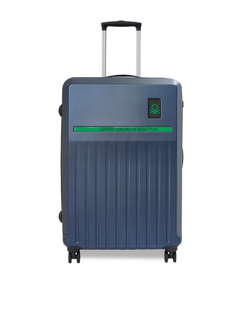 Buy United Colors of Benetton Cobalt Unisex Hard Sided Large Trolley Bag Trolley Bag for Unisex 27396874 Myntra