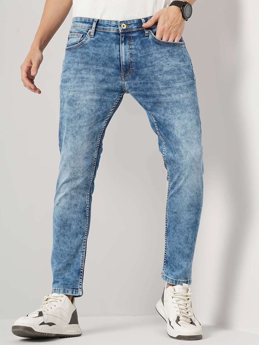 Buy Celio Men Jean Skinny Fit Heavy Fade Stretchable Jeans Jeans for Men 27398150 Myntra
