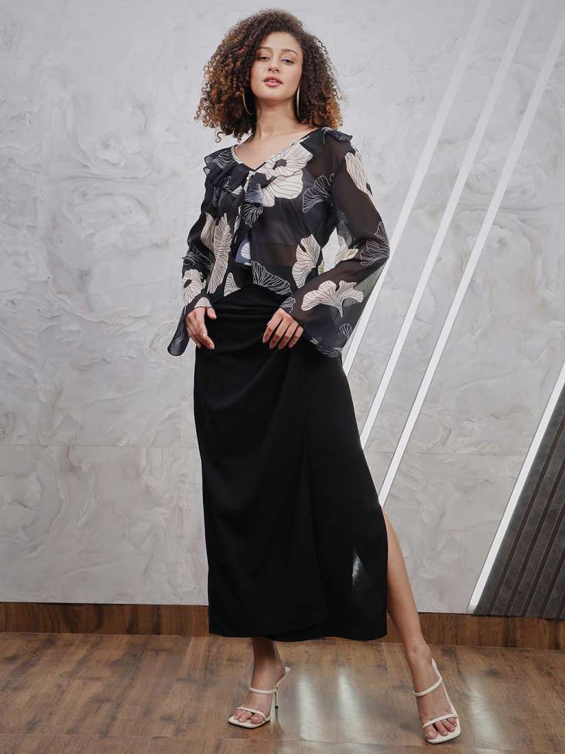 Long skirt myntra store