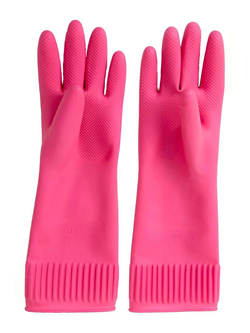 Buy RBGIIT Pink Long Sleeves Hand Skin Safety Kitchen Gloves Kitchen Gloves for Unisex 27418840 Myntra