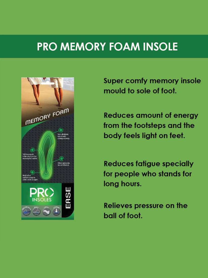 Pro insoles memory foam hotsell