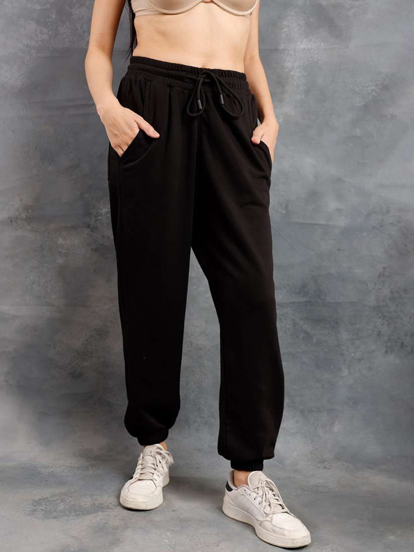 Joggers for women myntra best sale