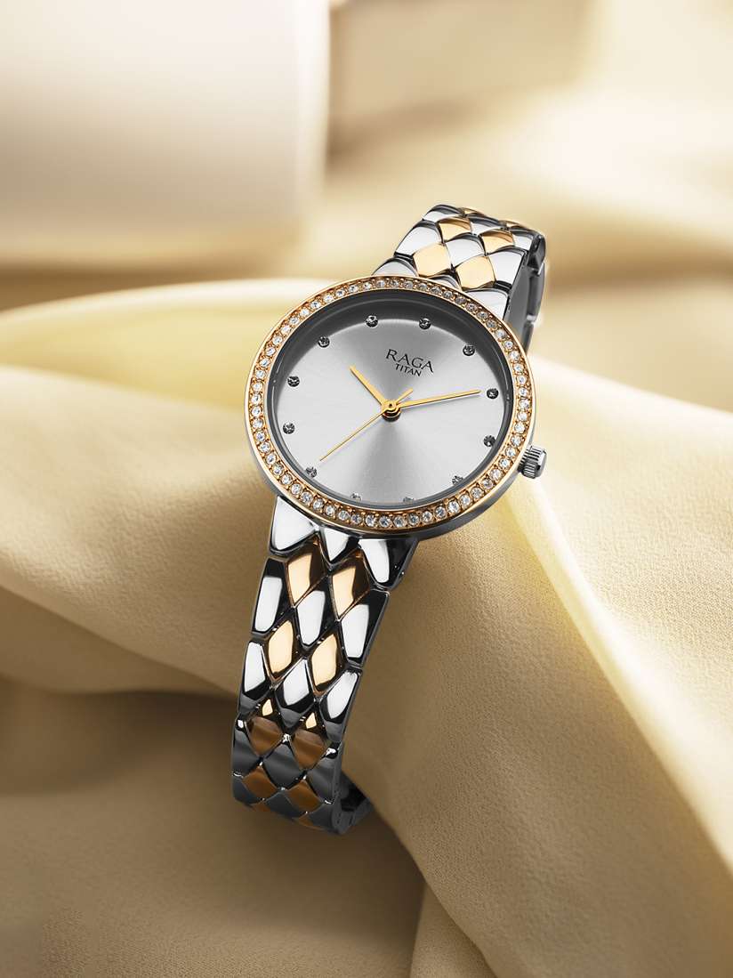 Buy Titan Raga Show Stopper Women Embellished Dial Bracelet Analogue Watch 95282KM01 Watches for Women 27423304 Myntra