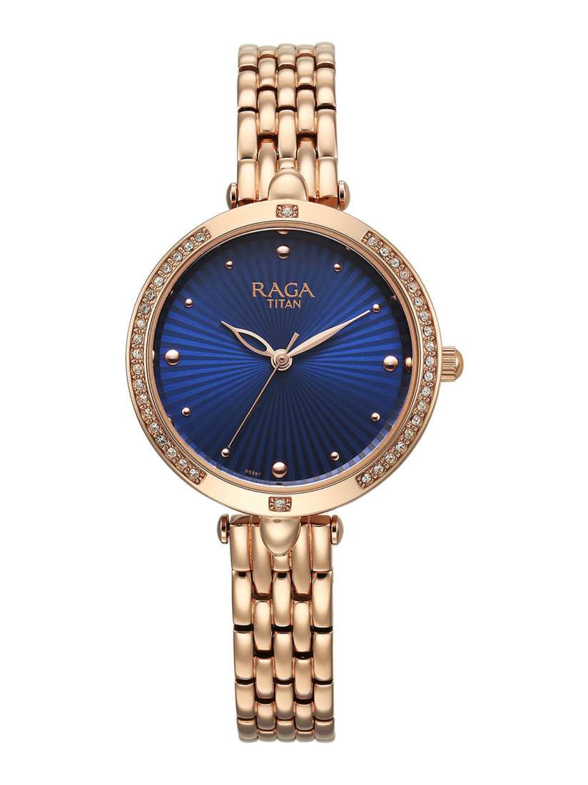 Buy Titan Raga Show Stopper Women Embellished Dial Bracelet Analogue Watch 95266WM01 Watches for Women 27425004 Myntra