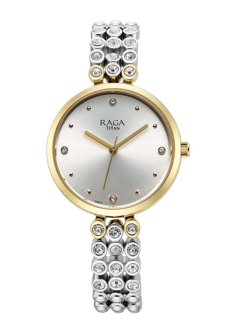 Buy Titan Raga Show Stopper Women Embellished Bracelet Analogue Watch 95262BM01 Watches for Women 27425024 Myntra
